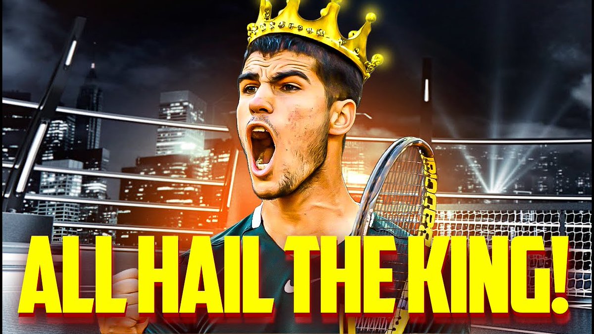 jcrewguy's tweet image. King Carlos continues to be Sinner's kryptonite. Sinner may currently be ranked #1 but Alcaraz is the better player head to head. That is now 4 wins in a row against Jannik... and this time in front of Jannik's home crowd to make this victory even more sweet. Long live The King!