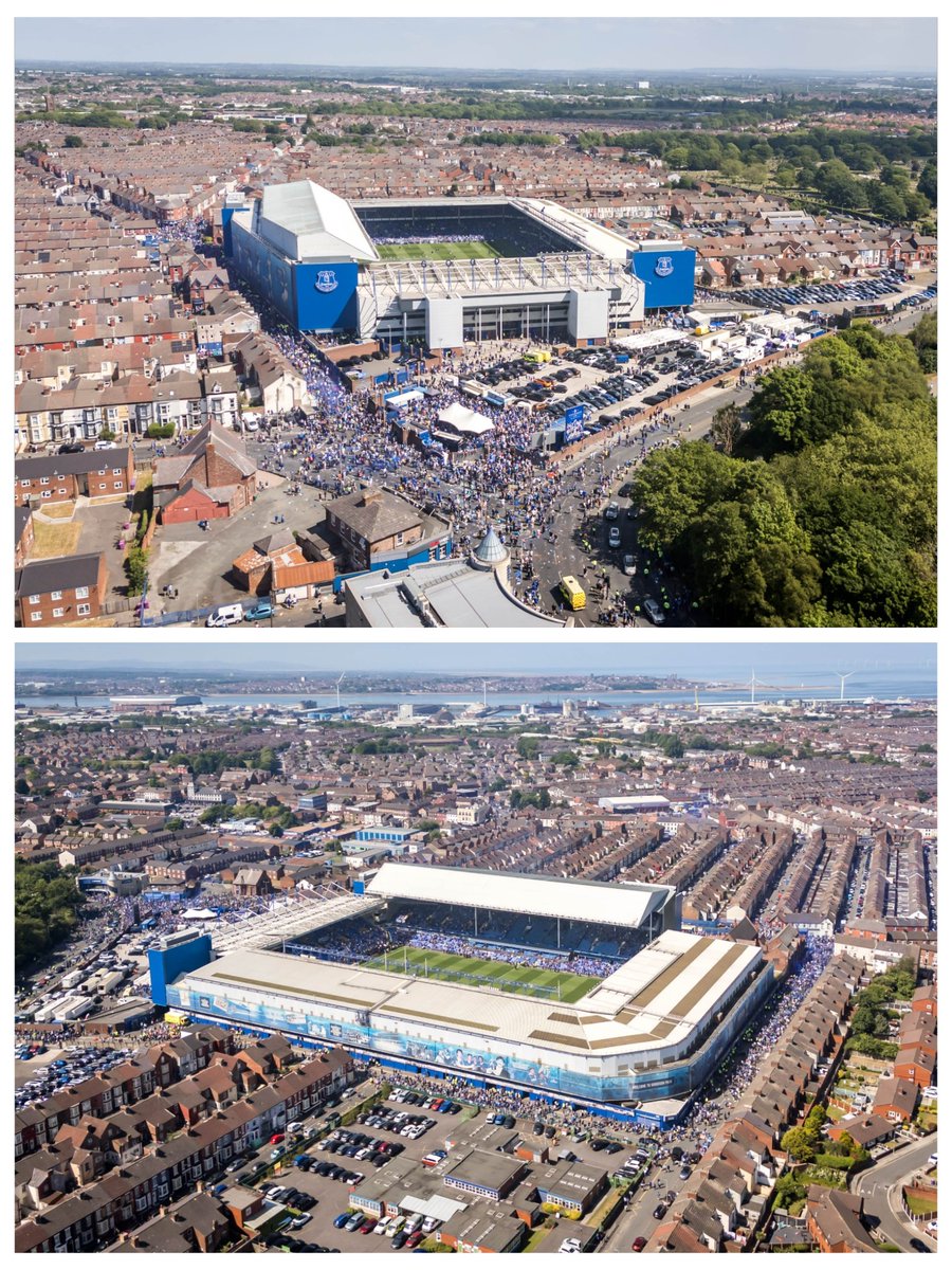 Taken DURING the first half 

#efc #Everton
