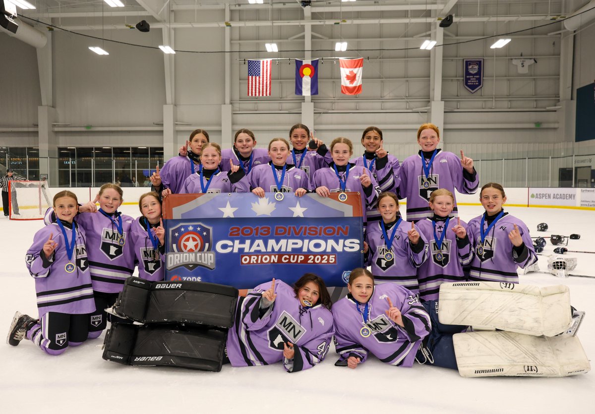 YouthHockeyHub's tweet photo. ORION CUP

2013 CHAMPIONSHIP

Team MN > Westcan Sask (2-0) 

MN: Harris (2)

Team MN is your 2013 Division CHAMPS! https://t.co/Zdy9IP9pBQ
