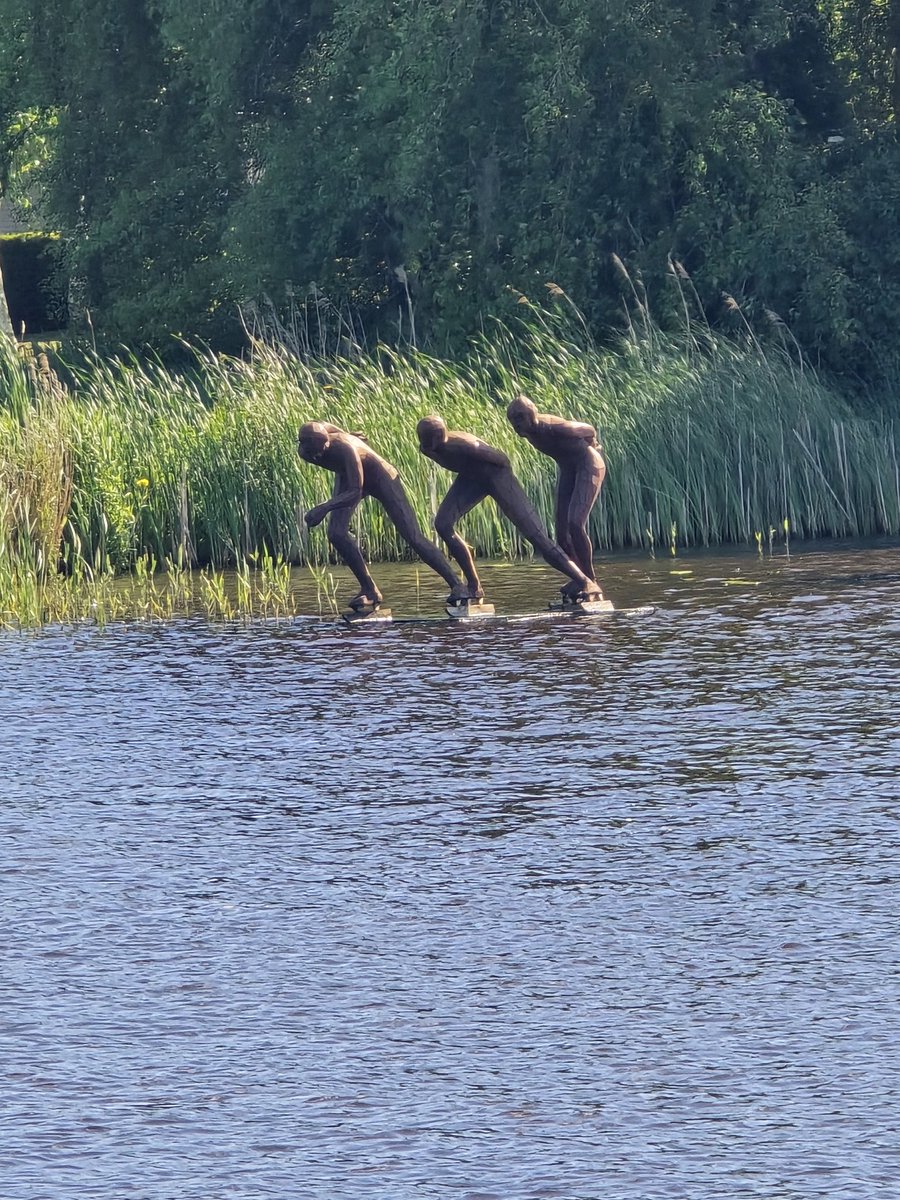 Hja ride en glide hjir yn Earnewâld it hiele jier troch. It binne fêst 'Nooitgedagt' redens.