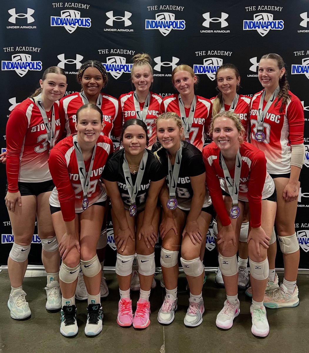 BTownVBC 16 Red takes 1st in gold in the 16 Elite Division at the 2025 Indy Cup in Indianapolis, IN! Congratulations ladies!