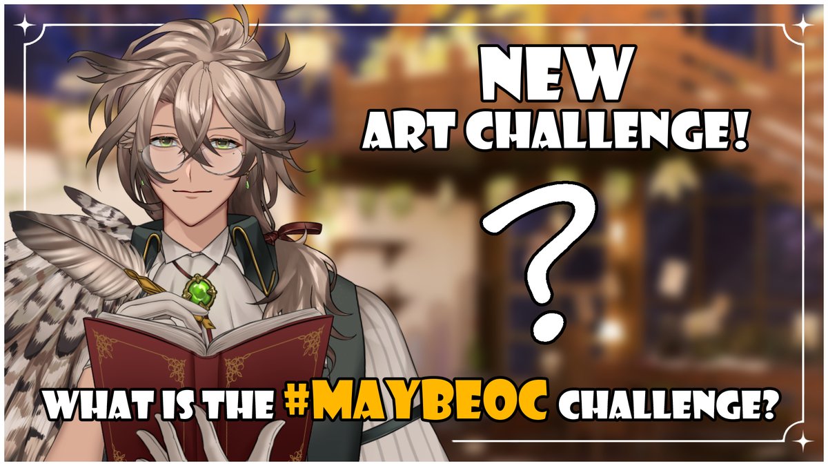 VilVanderbos's tweet photo. Hoot hoot! New Art challenge dropping! 👀🦉
What is the #MaybeOC challenge?
Come find out! #OwlGoLive now!
https://t.co/R9SYNta6Tl https://t.co/WbY7isEnmu