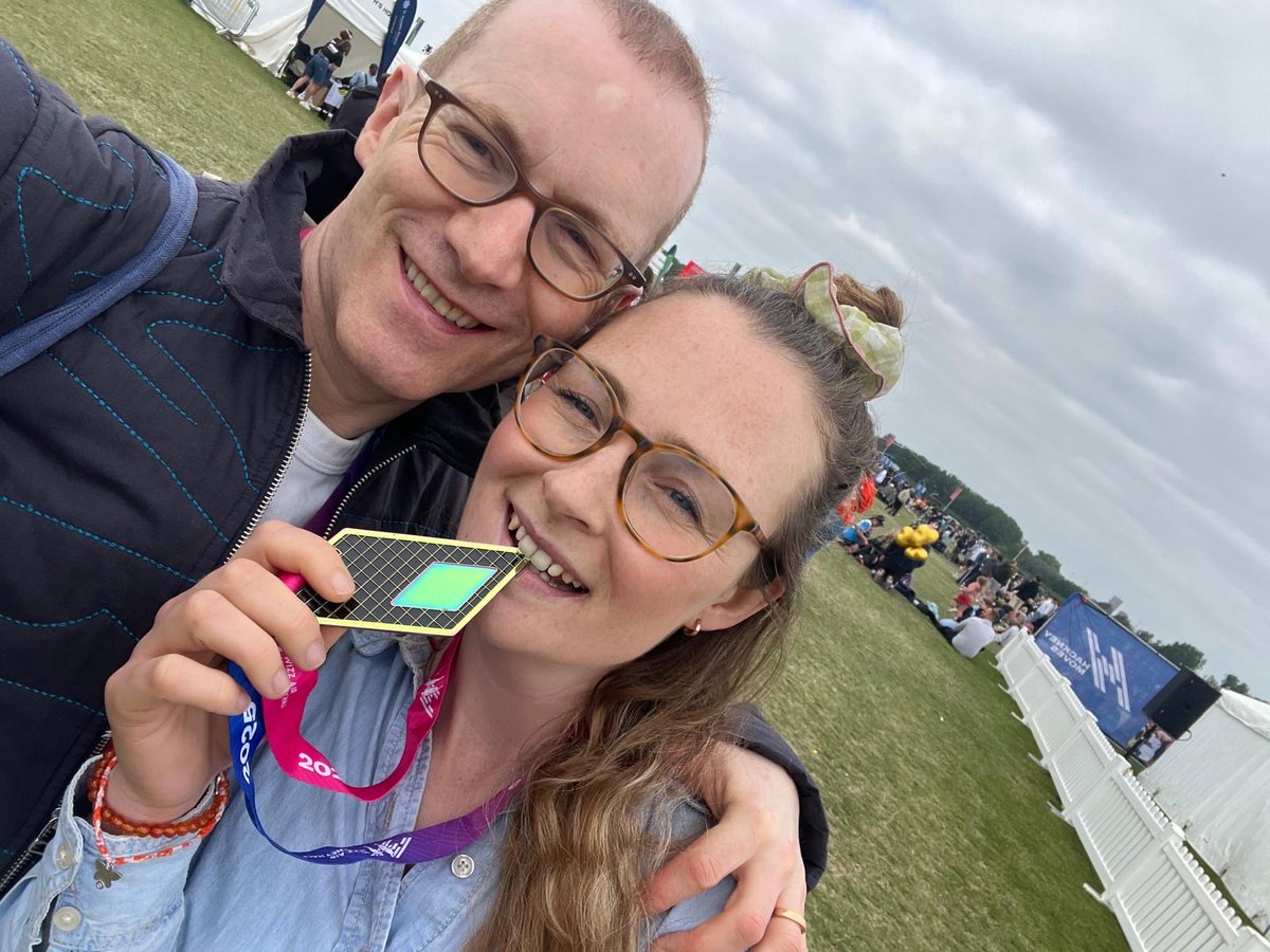 10 years since last half marathon. <a href="/JoelBudd1/">Joel Budd</a>⁩ Underdogs kept me company for slightly longer than expected. 😂