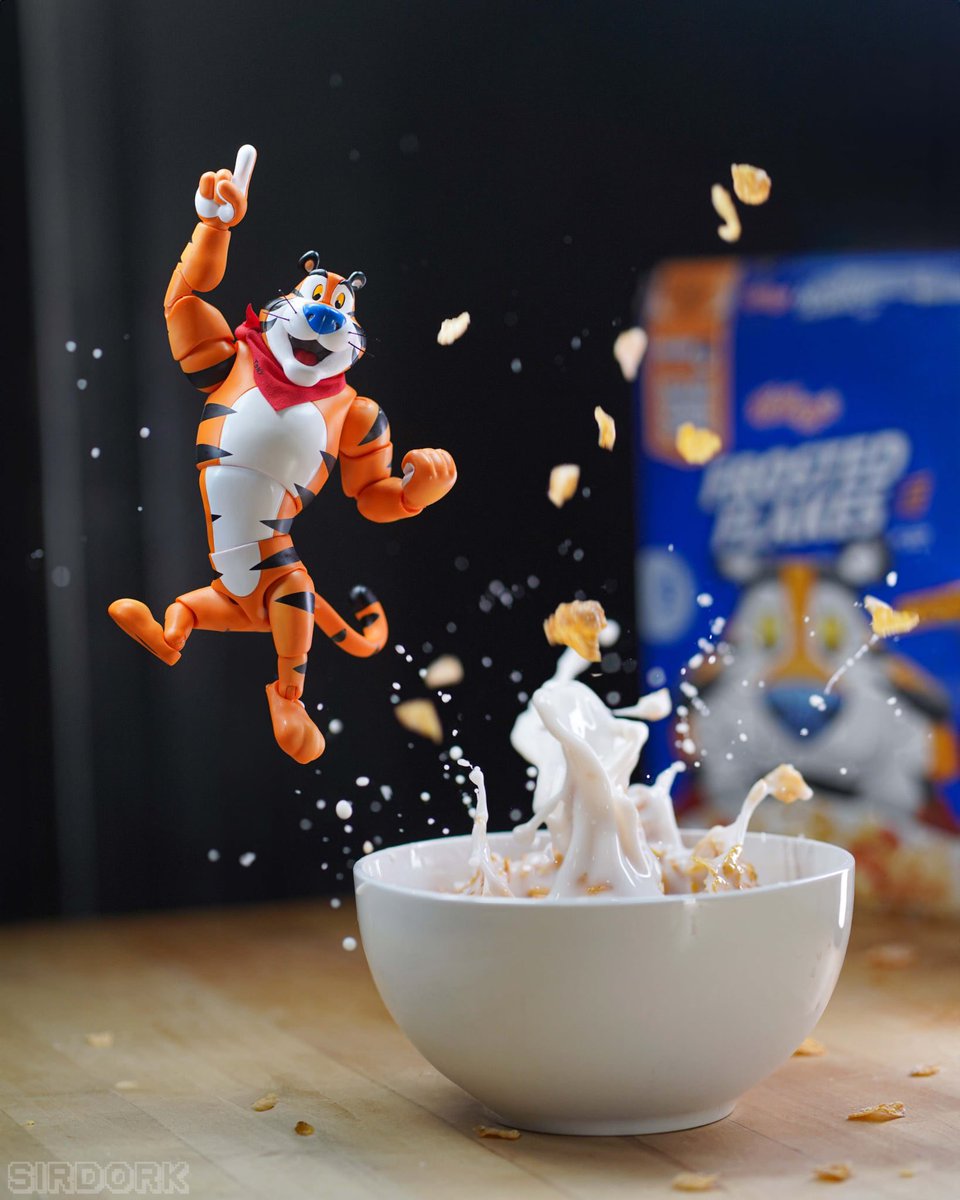 Sirdork730's tweet photo. They’re GREAT! One of the most fun action figures this year 🥣 #90s #Nostalgia #toyphotography https://t.co/98bNYgOqTX