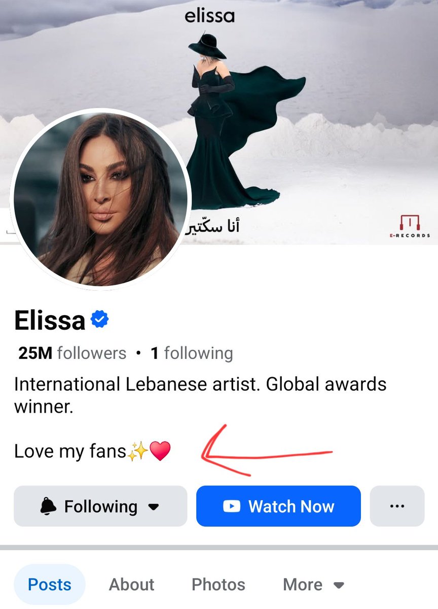 🥹🤏🏻❤️🫶🏻 love you 
<a href="/elissakh/">Elissa</a> | #إليسا