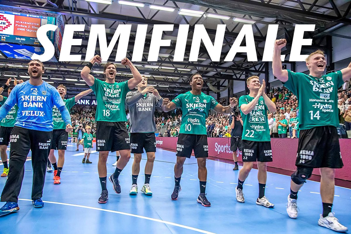 𝐃𝐌-𝐒𝐄𝐌𝐈𝐅𝐈𝐍𝐀𝐋𝐄! 💚🔥

For fjerde år i træk er vi klar til DM-semifinalerne!

Billetsalget begynder på tirsdag kl.10.00!

#skjernhåndbold #verdensmindstestorklub