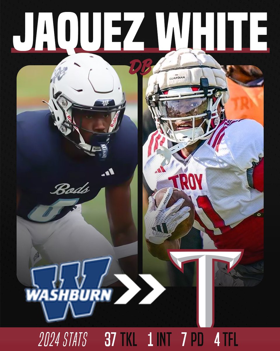 Division 1 Rejects (@d1_rejects) on Twitter photo .<a href="/TroyTrojansFB/">Troy Trojans Football 8xโ๏ธ</a> got themselves a lockdown corner in <a href="/IchabodFTBL/">Washburn Football</a> product <a href="/JaquezWhite05/">Jaquez White</a> ๐ .<a href="/TroyTrojansFB/">Troy Trojans Football 8xโ๏ธ</a> got themselves a lockdown corner in <a href="/IchabodFTBL/">Washburn Football</a> product <a href="/JaquezWhite05/">Jaquez White</a> ๐