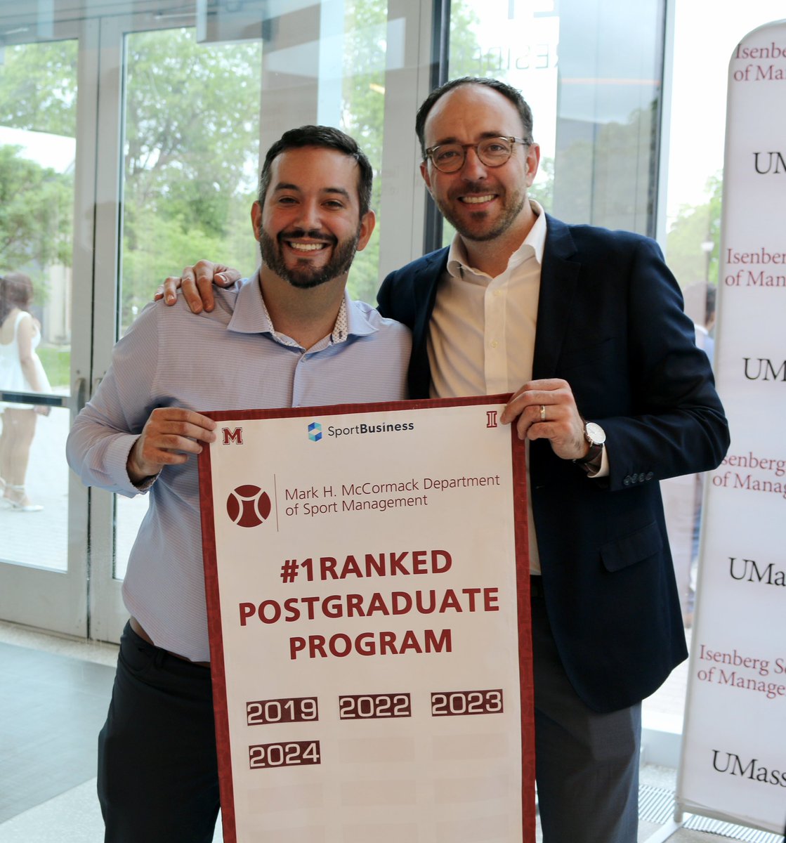 Congrats Class of 2025! A great send off for a great group <a href="/IsenbergUMass/">Isenberg School of Management</a>