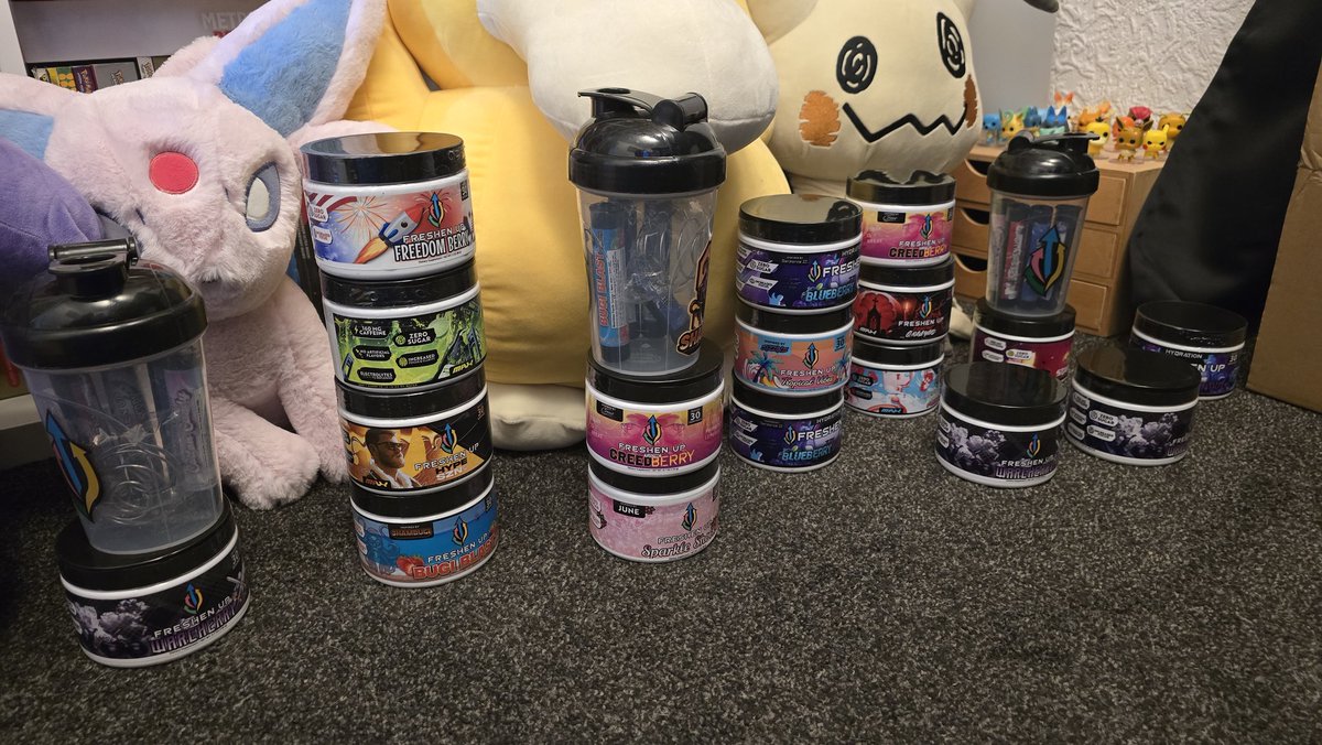 This is a lot of <a href="/DrinkFreshenUp/">Freshen Up Energy</a> 🔥

And all of this just went out to my community! 🙌 

You guys are incredible - don't forget to use code 'PSI' at the checkout for 20% off your order! 🙏

Stay Amazing, Stay Positive, Stay Fresh! 💚