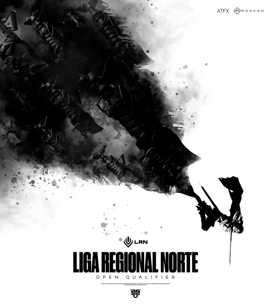 DOBLE GAME DAY⚡️ | #LeagueOfLegends 
⚔️ LRN Open Qualifier | Split 2

Nos enfrentamos a dos equipos en esta jornada por la Clasificación a la LRN 🚩
⏰ Hora: 3:00pm 🇻🇪 y 7:00pm 🇻🇪 
🔴 Live: twitch.tv/adruu502

#FeelTheFusion | <a href="/ATFX_Latam/">ATFX Latam</a> | #Mookah