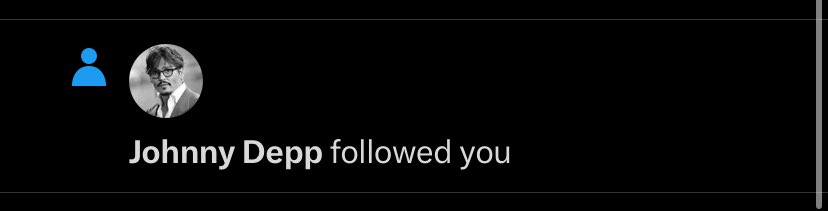 begley_p60167's tweet photo. Johnny Depp stan account following me? You must be lost. #FuckJohnnyDepp #JohnnyDeppIsAnAbuser https://t.co/EgUJEOVYgU