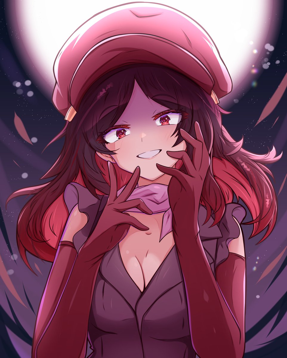 A spooky but also pretty Klara! 😱❤️ Comm for <a href="/Wegenbartho/">Wegenbartho-Games</a> !!