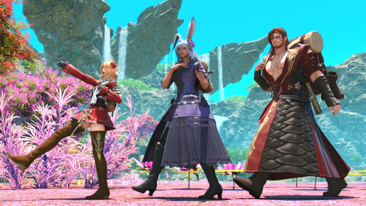 HaldbyrmIchiban's tweet image. #FF14 #GPOSERS #ffxivpolyamoryweek2025 #Haldbyrm #Arya #Lyna
Day 1 - Travel
"Familiar colors in a distant land"