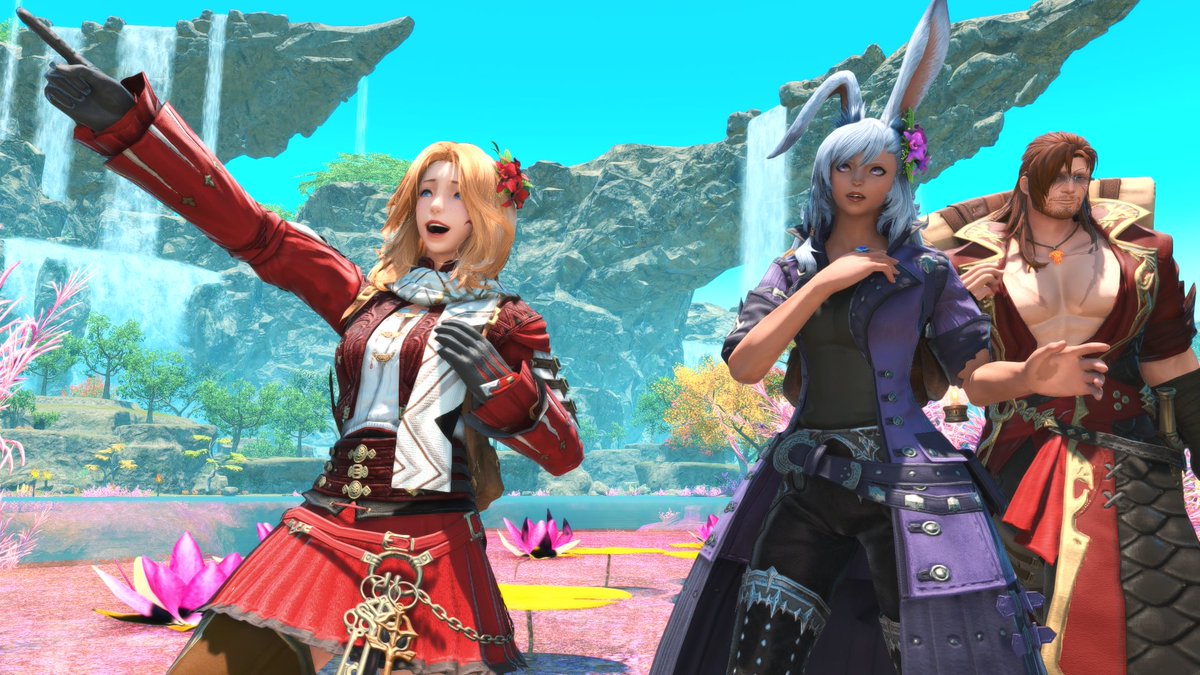 HaldbyrmIchiban's tweet image. #FF14 #GPOSERS #ffxivpolyamoryweek2025 #Haldbyrm #Arya #Lyna
Day 1 - Travel
"Familiar colors in a distant land"