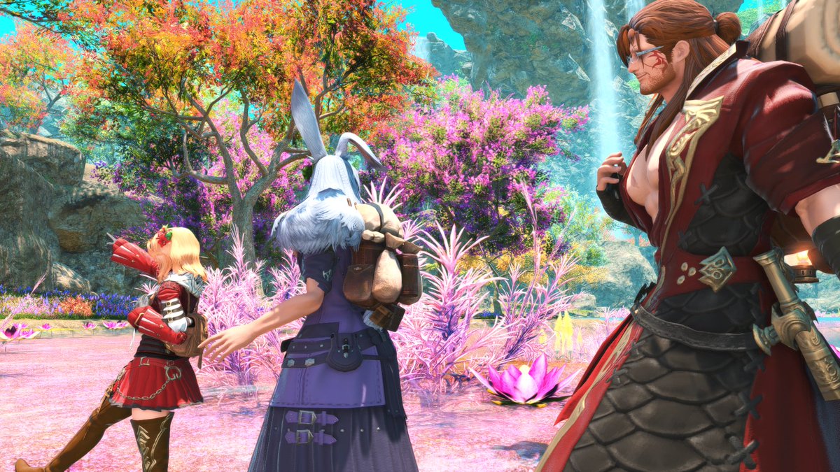 HaldbyrmIchiban's tweet image. #FF14 #GPOSERS #ffxivpolyamoryweek2025 #Haldbyrm #Arya #Lyna
Day 1 - Travel
"Familiar colors in a distant land"
