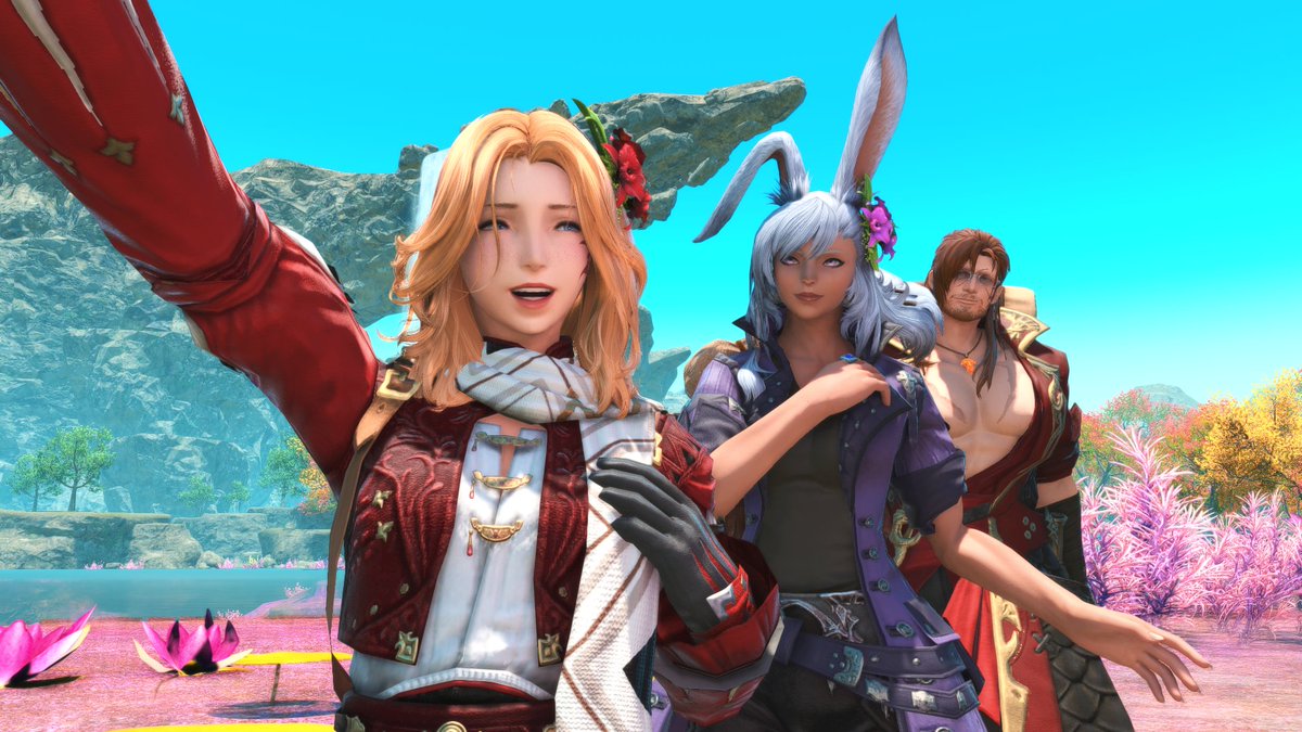 HaldbyrmIchiban's tweet image. #FF14 #GPOSERS #ffxivpolyamoryweek2025 #Haldbyrm #Arya #Lyna
Day 1 - Travel
"Familiar colors in a distant land"