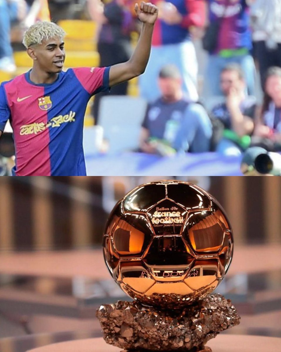 Nunca antes un jugador de 17 años de edad había sido un candidato tan serio al Balón de Oro. Es lo nunca antes visto. Y no nos cansaremos de repetirlo: Lamine Yamal es EL ELEGIDO DEL FÚTBOL MUNDIAL.