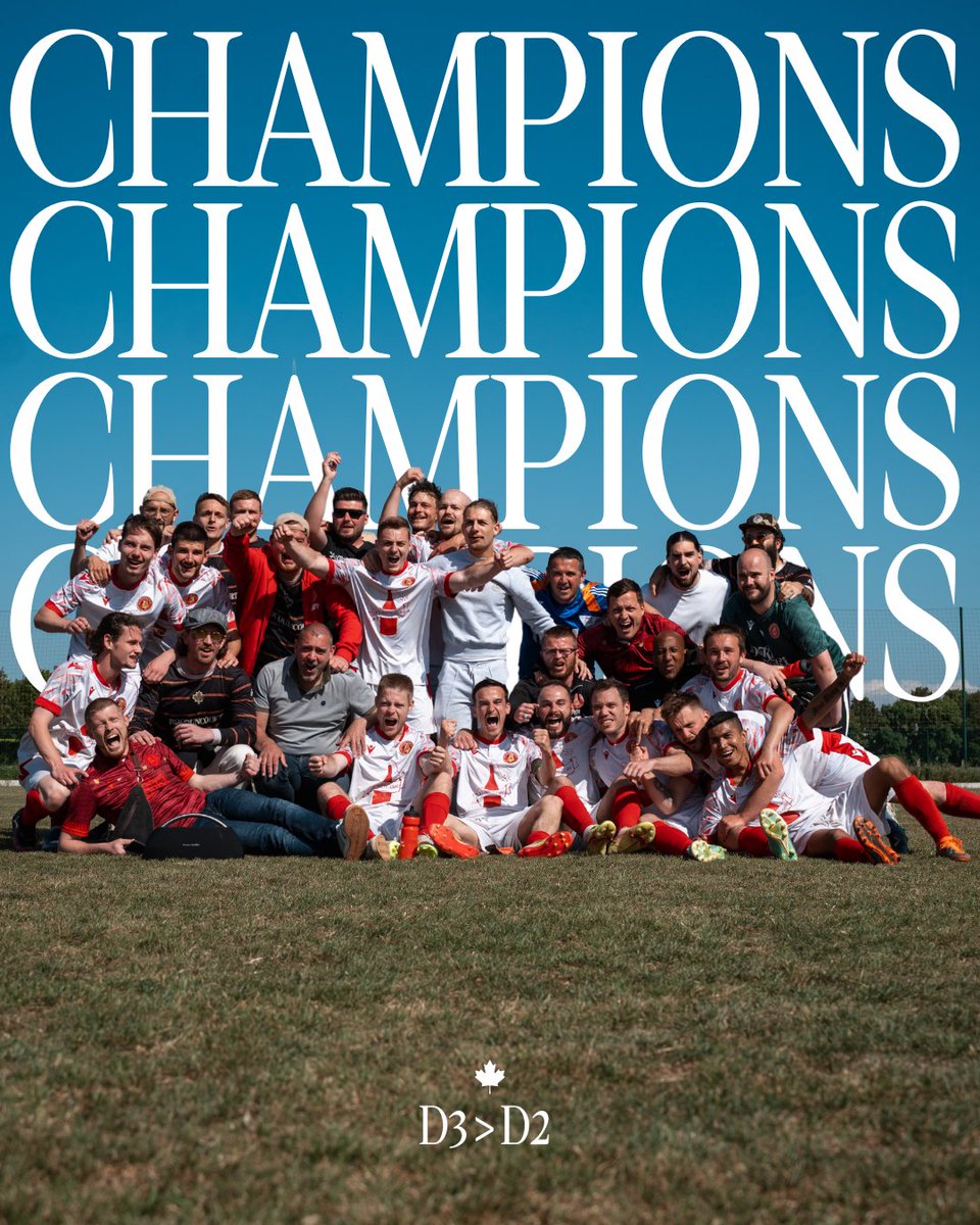 🏆 CHAMPIONS 🏆
Le FCR est champion de Division 3 du District du Calvados 🍁
C'est la deuxième montée consécutive pour le club.

🙏 Merci à toutes et tous d'être venus encourager votre équipe à Rousseau toute cette saison. Vous redonnez vie à ce club et à cette communauté 🔥