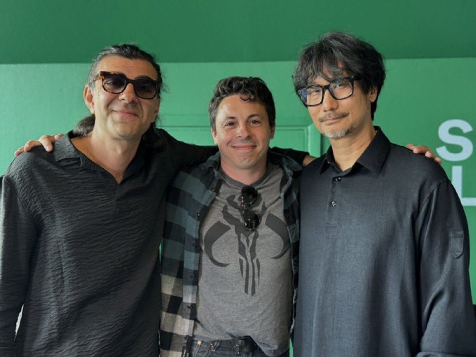 Mathieu Turi (@mathieuturi) on Twitter photo A passionate and passioning panel! What a pleasure to see my dear friend <a href="/Kojima_Hideo/">小島秀夫</a> in Cannes, and to meet the lovely Fatih Akin. I can’t wait for #DeathStranding2OnTheBeach ! A passionate and passioning panel! What a pleasure to see my dear friend <a href="/Kojima_Hideo/">小島秀夫</a> in Cannes, and to meet the lovely Fatih Akin. I can’t wait for #DeathStranding2OnTheBeach !