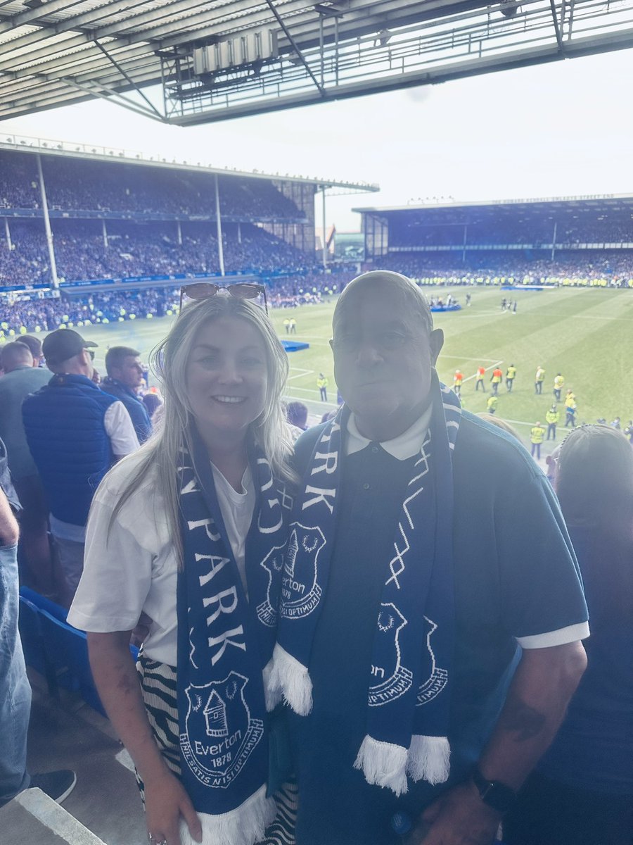 Goodison Park - completed it 💙⚽️🥹
There she goes …..