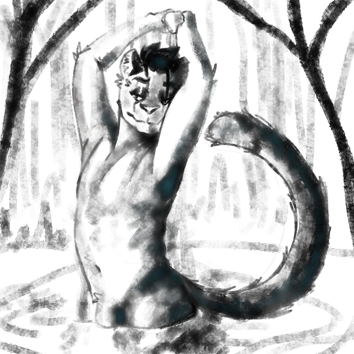 Gravits_Draws's tweet photo. Just some quality time in nature 

#Furry #furryart https://t.co/twlZ4r3nvt