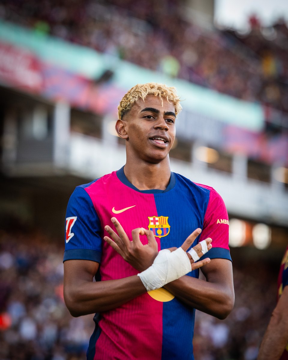 FCBarcelona's tweet image. Lamine Yamal™️