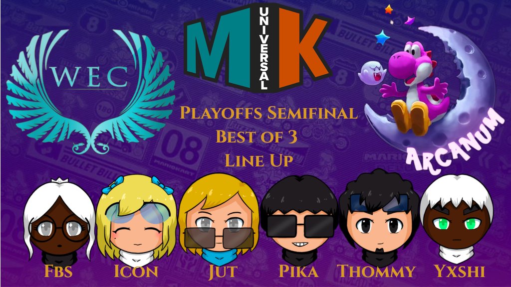 MKU Semi Final - Wii Elite Clan Crystal vs. Arcanum live on twitch.tv/wiieliteclan

#MK8D #NintendoSwitch #mk8dx