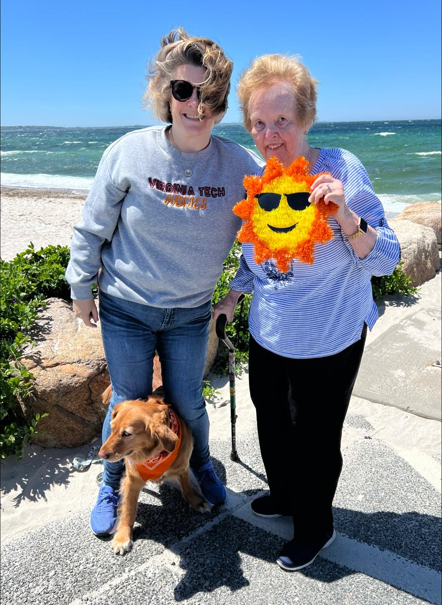 Thank you Meghan and Paula for walking for the Mattie Miracles on Cape Cod!! Love seeing that SUN! #mmcfwalk