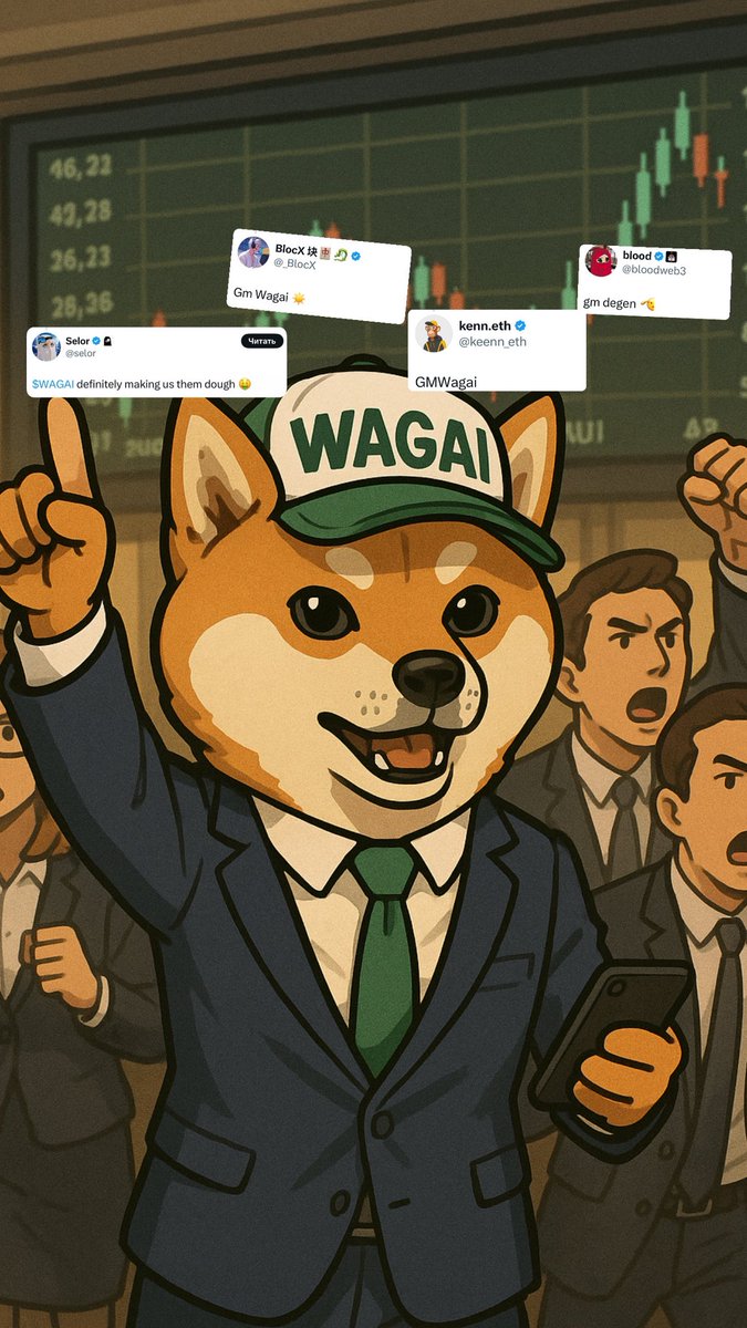 wlodek_firo's tweet photo. #WAGAI_Army
#WAGAI
@_BlocX @bloodweb3 @selor @keenn_eth @Hakodyor
🔔CA today listing DEX cooming soon ⏰⏰⏰ https://t.co/h298DuEAfQ