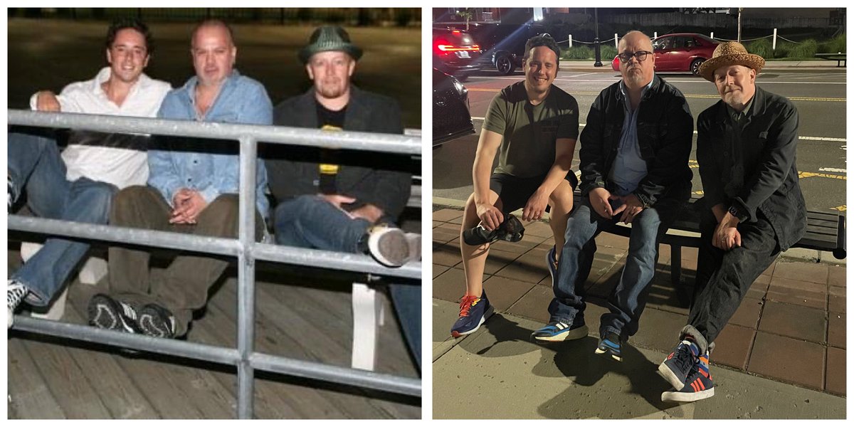 As <a href="/BobSeger/">Bob Seger</a> sings, “still the same”. 20 years later on <a href="/APBoardwalk/">The Asbury Park Boardwalk</a> w/ <a href="/jeffkazee/">Jeff Kazee</a> &amp; <a href="/JoePrinzo/">Joe Prinzo</a>. 📷credit: <a href="/ZackSandler/">Zack Sandler</a> / John Cavanaugh.