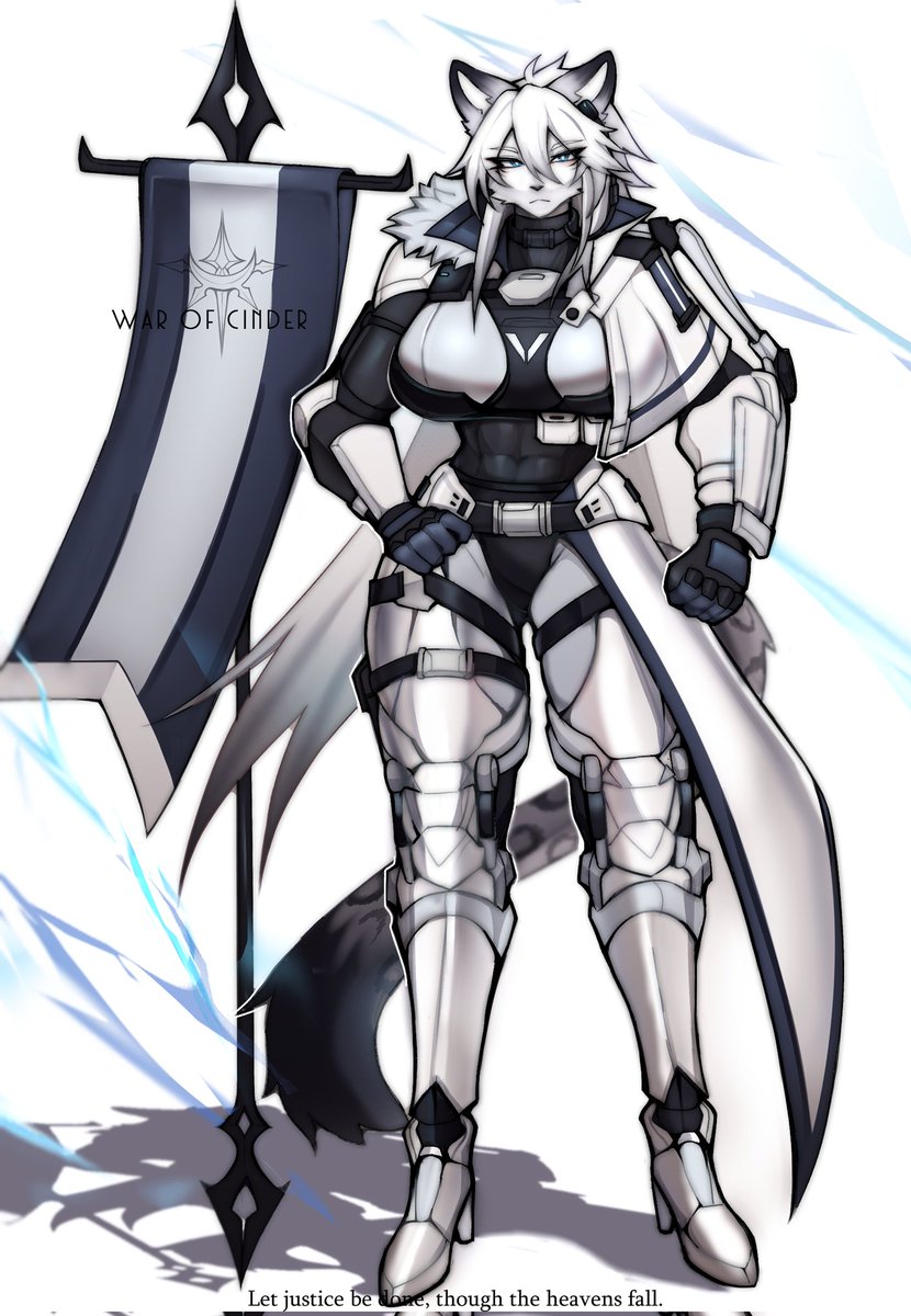 HOMURA_KYUU's tweet photo. Redesigned her, so she could fit more with the campaign's theme https://t.co/IGviCrg8Vr