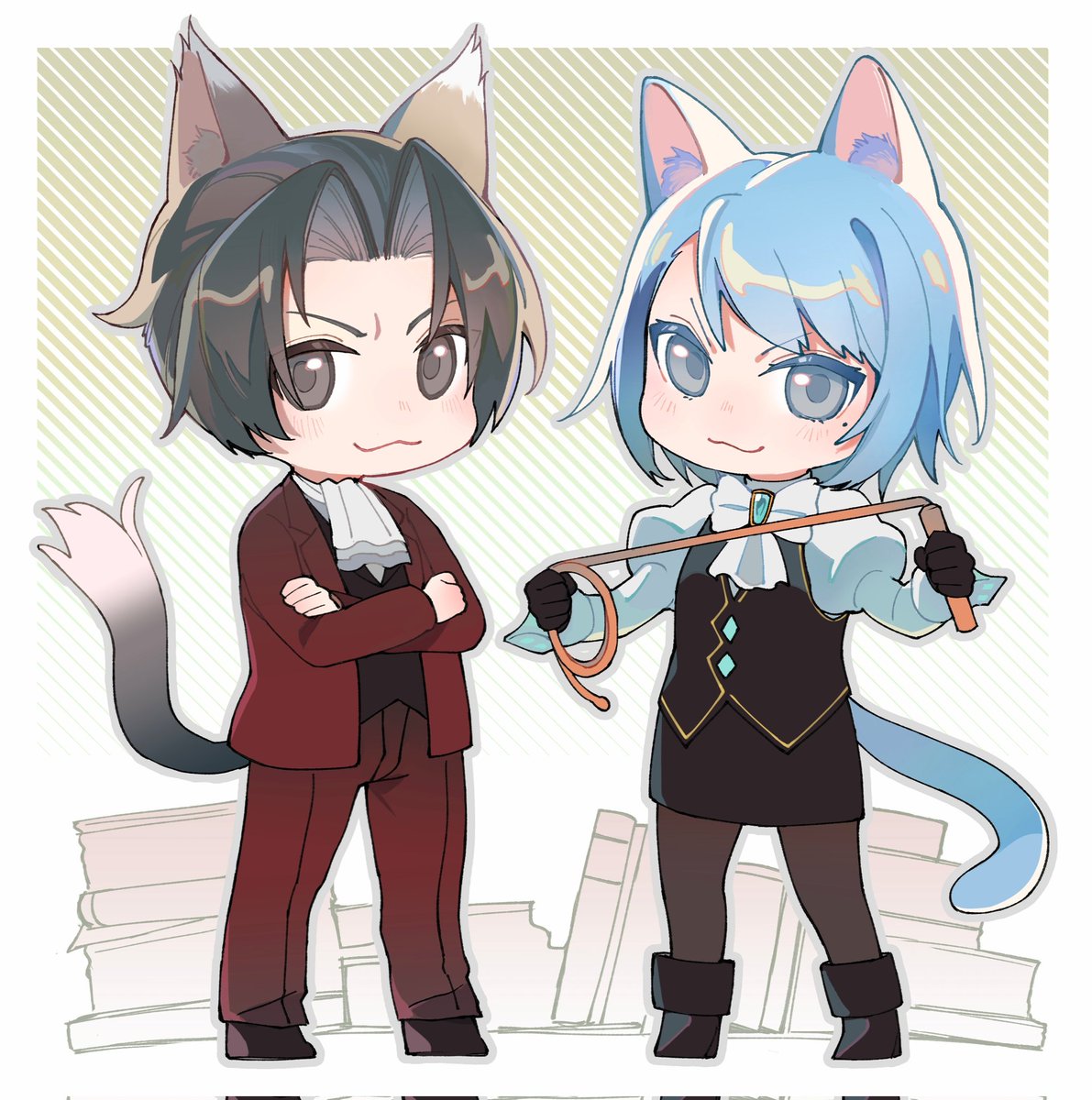 😼