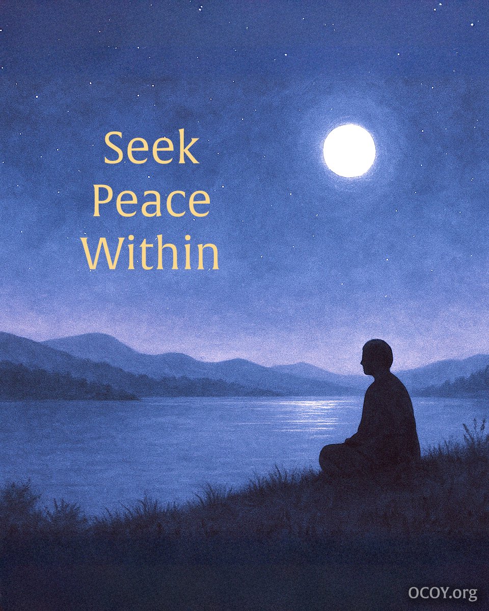 Light_of_Spirit's tweet photo. šø āPeace is not something we acquire or earnāit is something we remember. The Self is peace itself. When we turn inward, peace returns, because we return to our real nature.ā
ā Swami Nirmalananda
#InnerPeace #ReturnToSelf #SpiritualWisdom https://t.co/UluC4juOnp