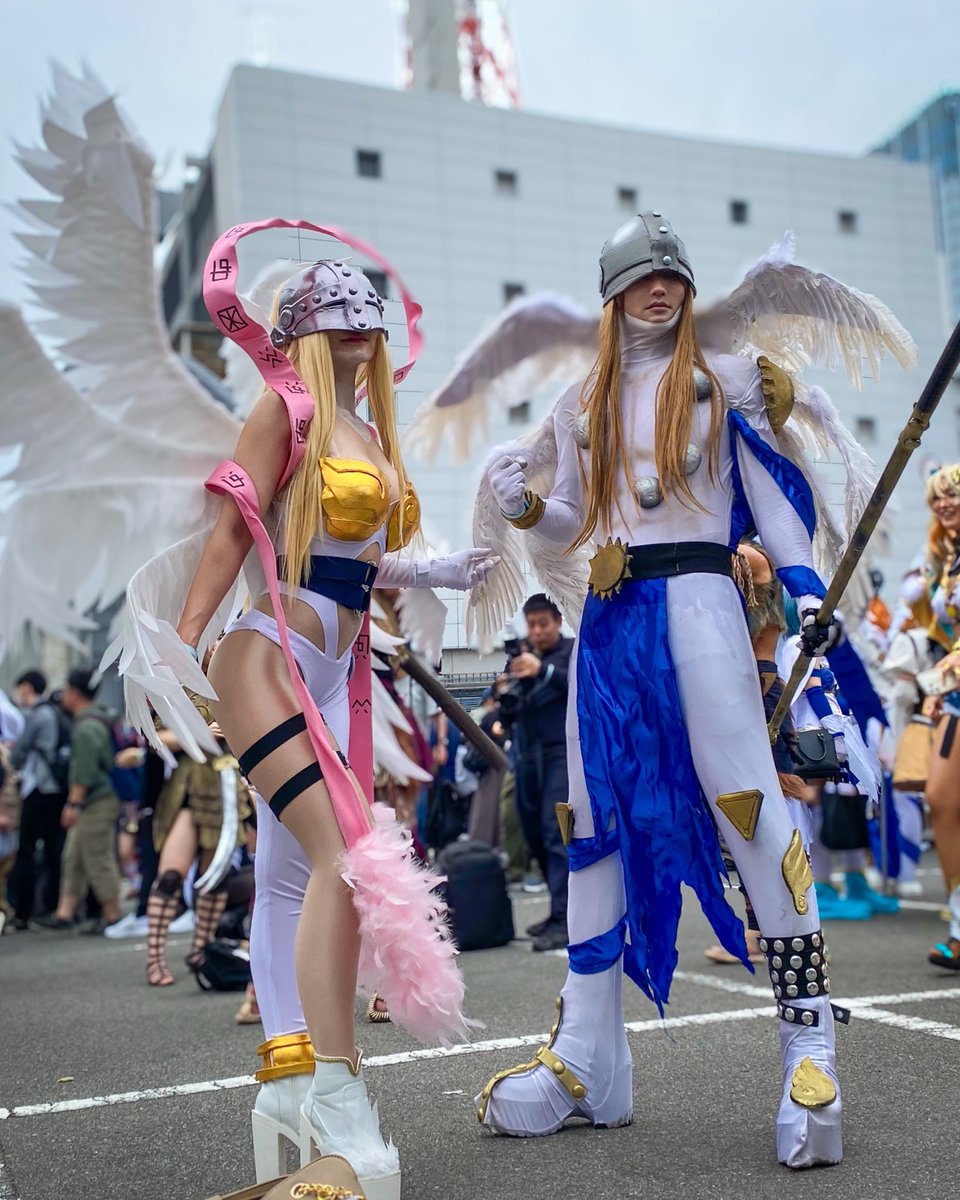 ストフェス差分、去年は魔王で今年は天使でした!!😈👼
毎年お会いして写真撮って下さる方々ありがとうございます🙏

  #日本橋ストリートフェスタ  #ストフェス2025 #デジモン  #エンジェモン