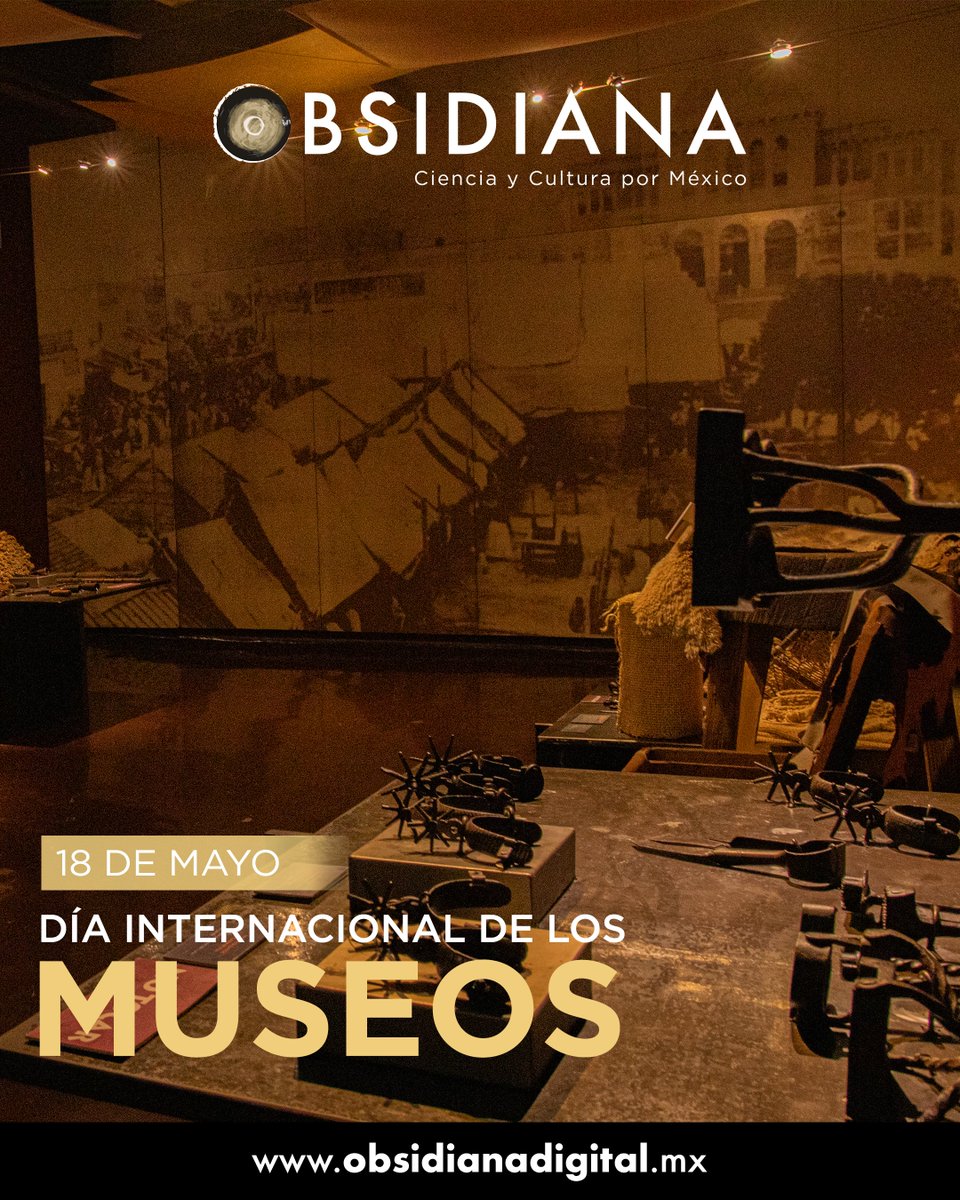 obsidiana_mex's tweet photo. 😀Los #museos evolucionan constantemente, pues tienen un papel transformador en la sociedad. Son guardianes de la identidad cultural.😊

¿Cuál es tu museo favorito?🤔 ¡Celebra este día visitando un museo de ciencia!😎👉 https://t.co/zqm1iEzwn4

📸Fotografía del @museodeldesiert https://t.co/zf1i59ts5I