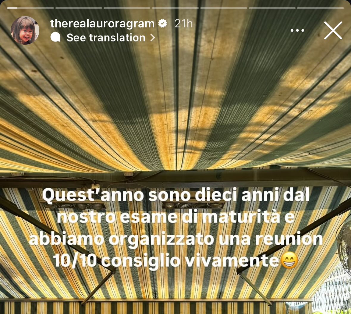 quello che non accadrà mai nella mia vita