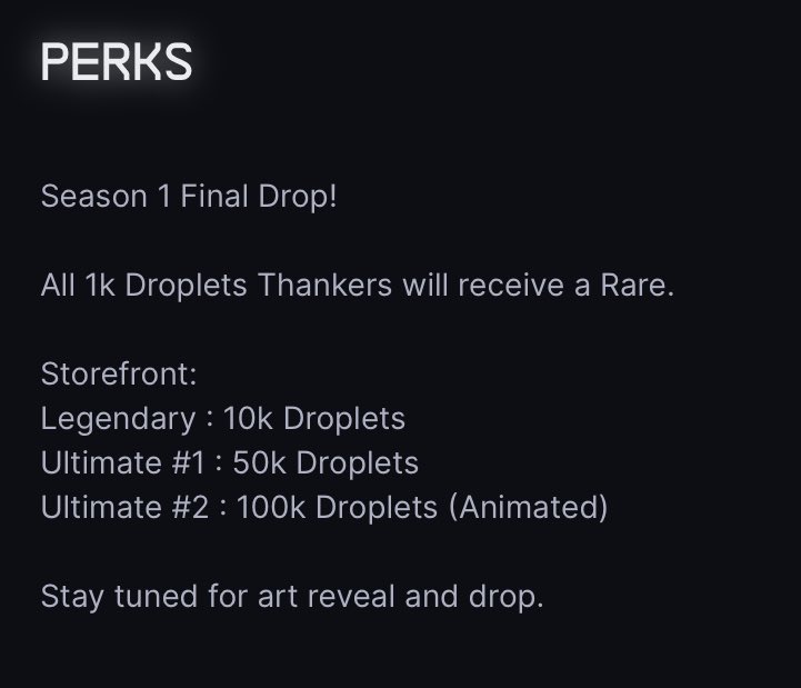 🚨ANNOUNCEMENT🚨

I’m finally done with the last batch of Custom 1/1s!! I’m now back on cooking the final drop!

For this drop, you do not have to donate to the leaderboard, just stay tuned to the storefront drop! 

*Those who have donated will receive still receive their nfts,