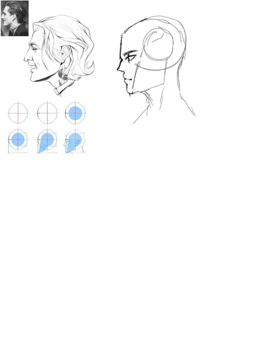 GoldenPlums_'s tweet photo. Side profile practice need art moots !!! https://t.co/5K9tpe17N5