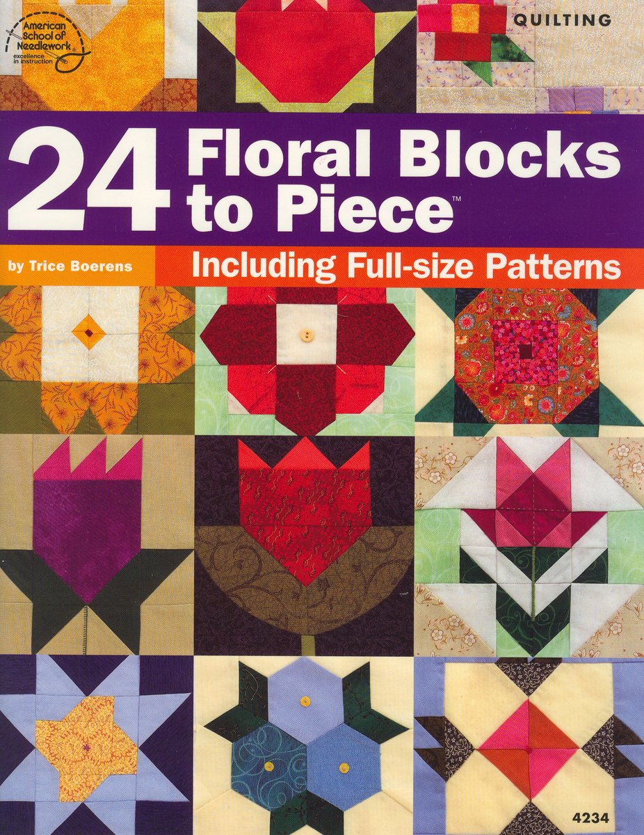 Sylvestermouse's tweet photo. Available in the House of Sylvestermouse Ebay Store TWENTY FOUR 24 FLORAL BLOCKS TO PIECE Quilting Pattern Book NEW 9781590121634| eBay https://t.co/TKXL2GTYdt https://t.co/l47lENHylw
