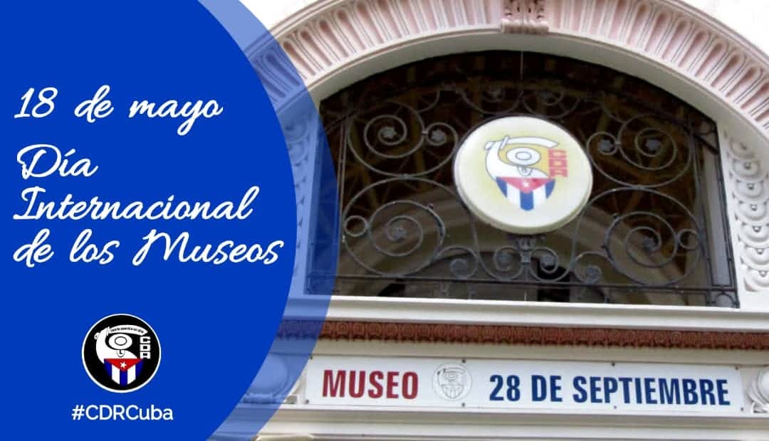 Buenos días vecino 🌞 

🖼 Hoy es el Día Internacional de los Museos, por lo que felicitamos a todos aquellos que laboran en dichas instituciones, en especial a los trabajadores del Museo "28 de Septiembre" que resguarda toda la historia cederista. 

#CDRCuba #Cuba #65AñosCDR