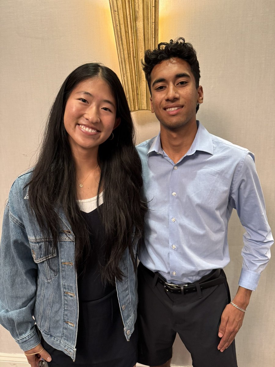 Congrats to Joyce and Vinay on their John Travers Award Nomination