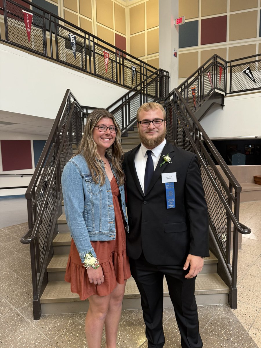 Contracts to Hannah and Sean on their Pop Kelchner Award Nomination