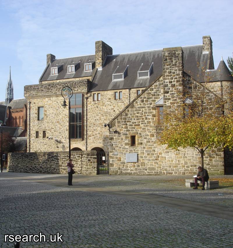 St Mungo Museum in Glasgow next to the Cathedral for World Religeon with 8 large images in order such as this one of the east side relevantsearchscotland.co.uk/st-mungo-museu… #Scotland
