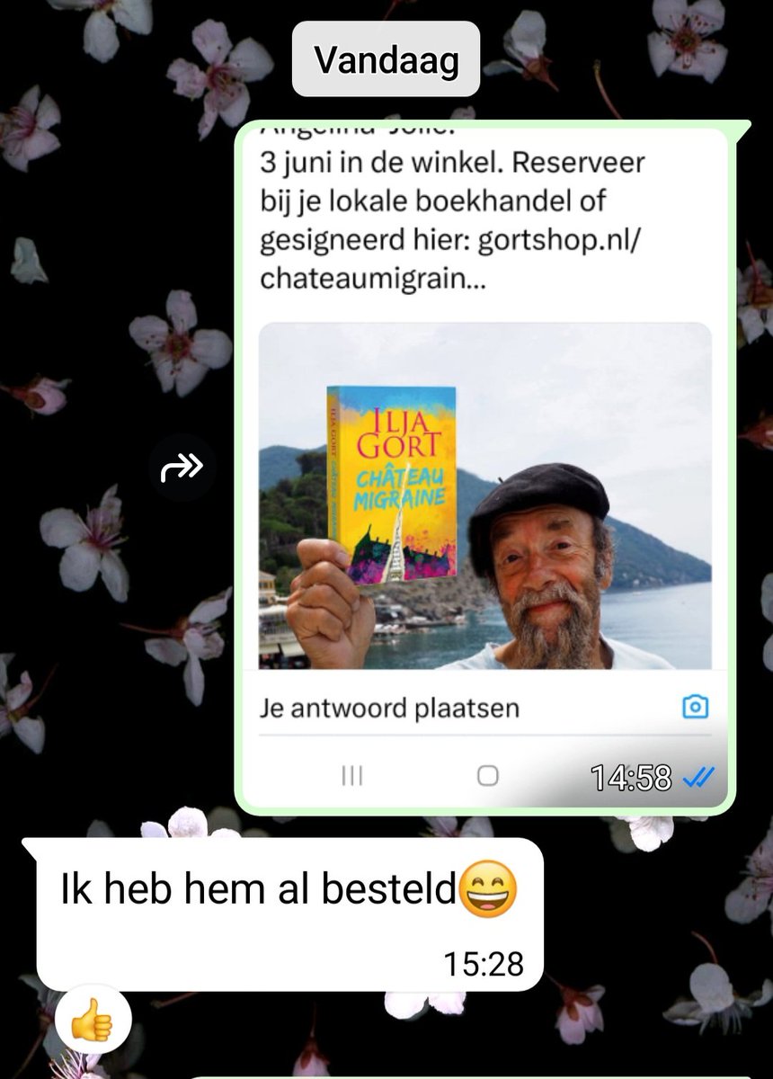 martinehobbij's tweet photo. @iljagort Ik wist het.
Dochter heeft hem al besteld!
#echtefan https://t.co/xgbSDpKVmZ