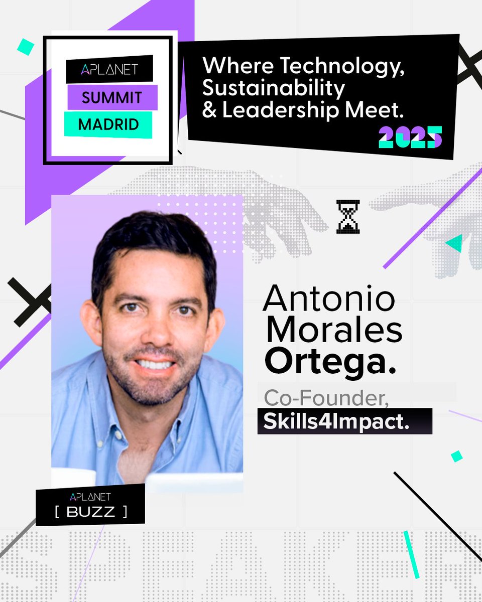 🚨 Speaker Alert!

Antonio Morales (@skills4impact) joins Panel 3 at #APLANETSummitMadrid2025 to explore how next-gen leadership &amp; upskilling can drive climate action and transformation.

🗓️ June 10 — Madrid or livestream

🎟️ Register free: aplanet.org/campaign/summi…