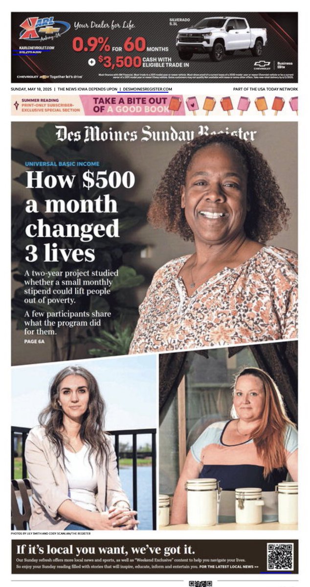 Today’s front page 😌