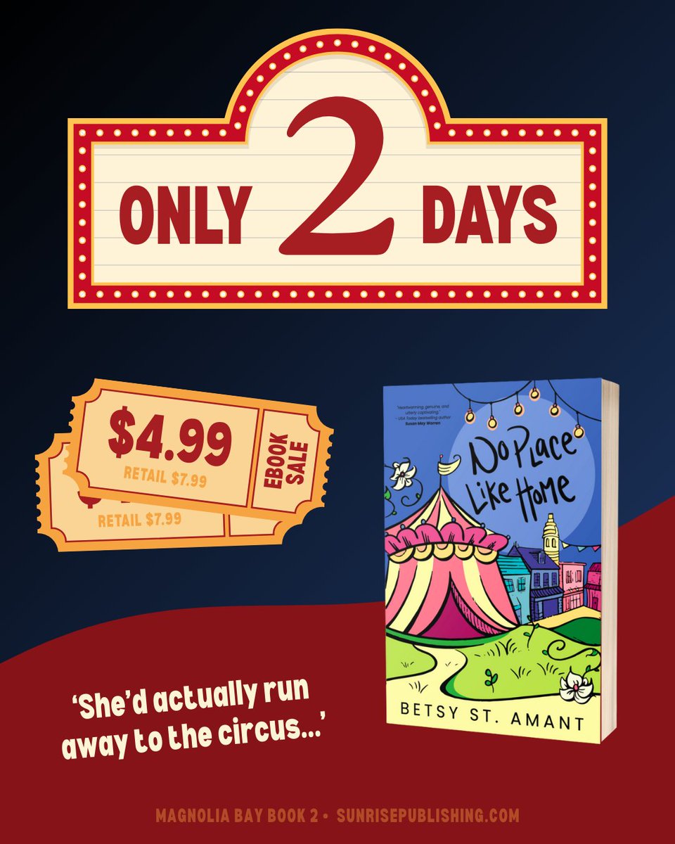2 days until NO PLACE LIKE HOME by @BetsyStAmant releases on Kindle Unlimited!

You can also preorder the ebook for $4.99 (retail $7.99) or the paperback for $16.99 😃

Preorder on Amazon 👉️ amazon.com/dp/B0DDSZY9SG