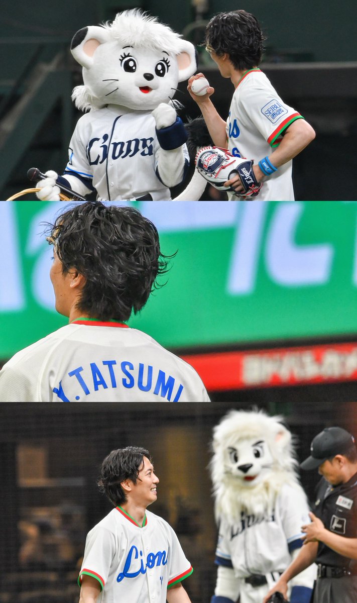 kk_yt25's tweet image. 辰巳くん初めてのセレモニアルピッチ、お疲れ様でした〜⚾️
ぜひタッチして見て欲しいです🫵

#辰巳雄大  #4U.  #ふぉゆ 
#seibulions #埼玉西武ライオンズ 
2025.05.18 ベルーナドーム 
※転載禁止