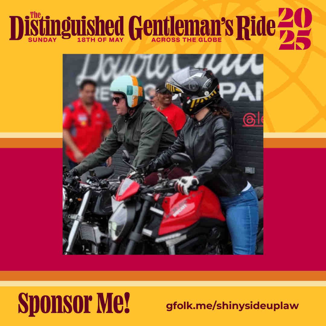 Support Prostate Cancer prevention and educate on men’s health issues #gentlemansride #CancerAwareness
