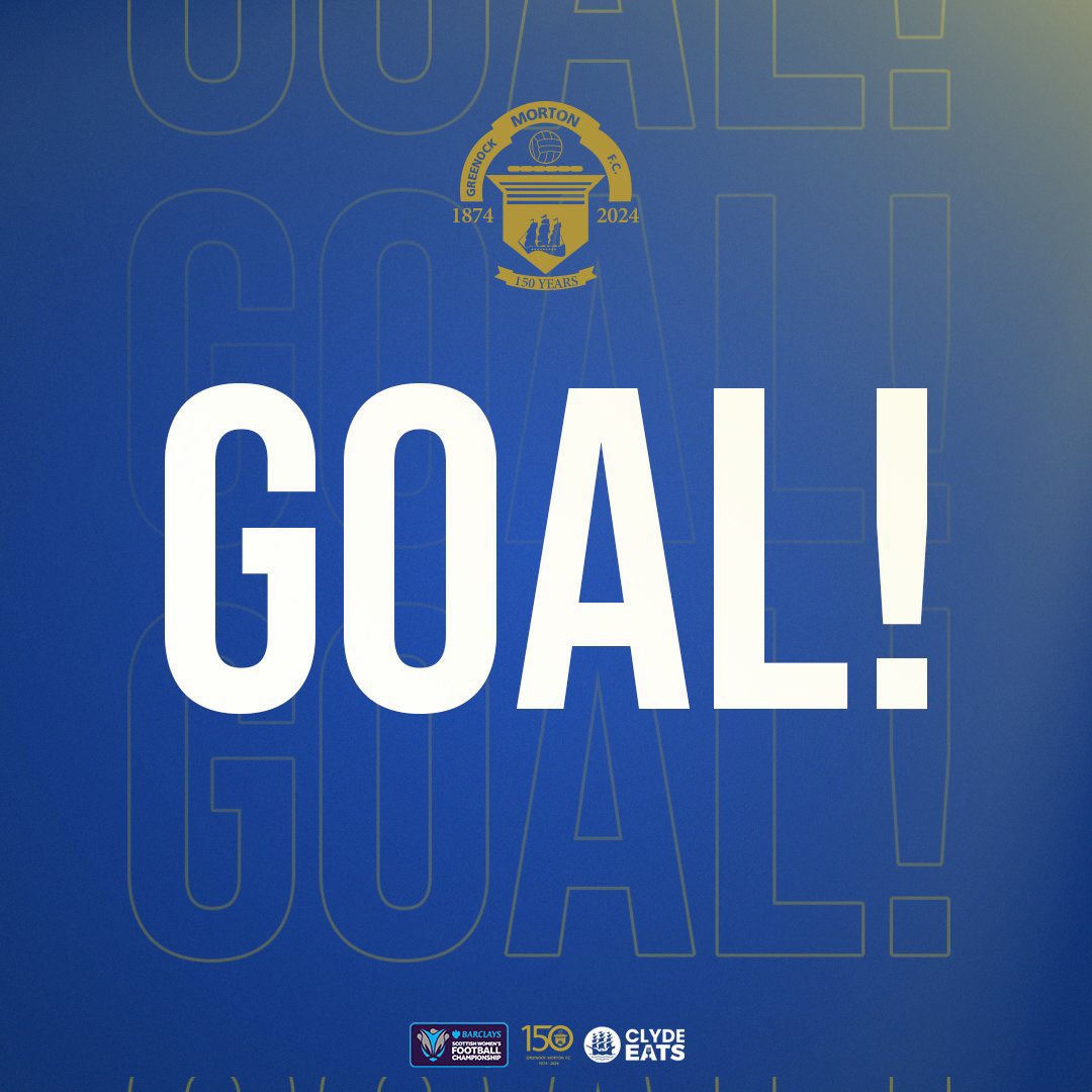 34’ GOAL FOR MORTON!! 

Lily McCabe opens the scoring from close range! 

1-0